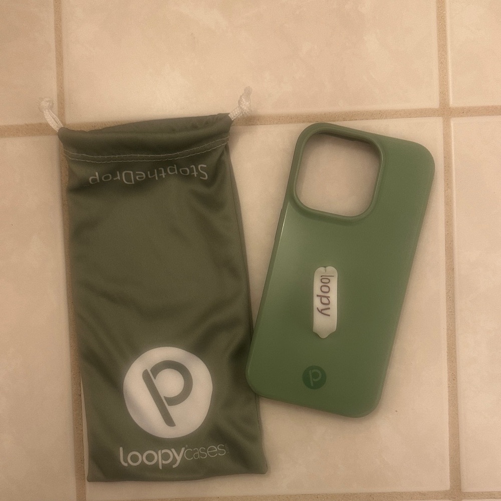 iPhone 14 Pro Loopy Case sage